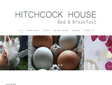 Tablet Screenshot of hitchcockhousebb.com